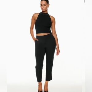 BABATON Conan Crepe Cropped Dress Pant. Straight leg trouser. Size 12.